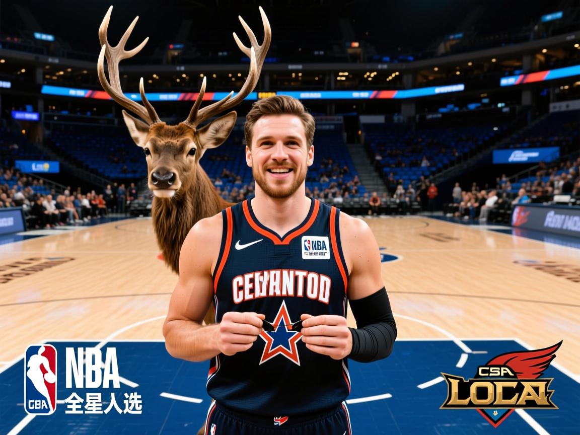 雄鹿球员米德尔顿再度获得全明星入选