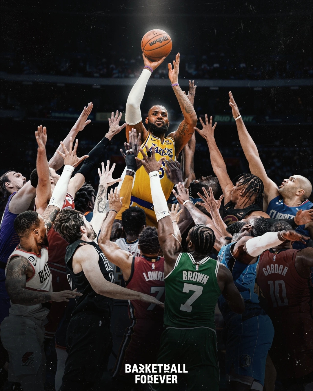 王者归来！NBA赛场上的霸气表现