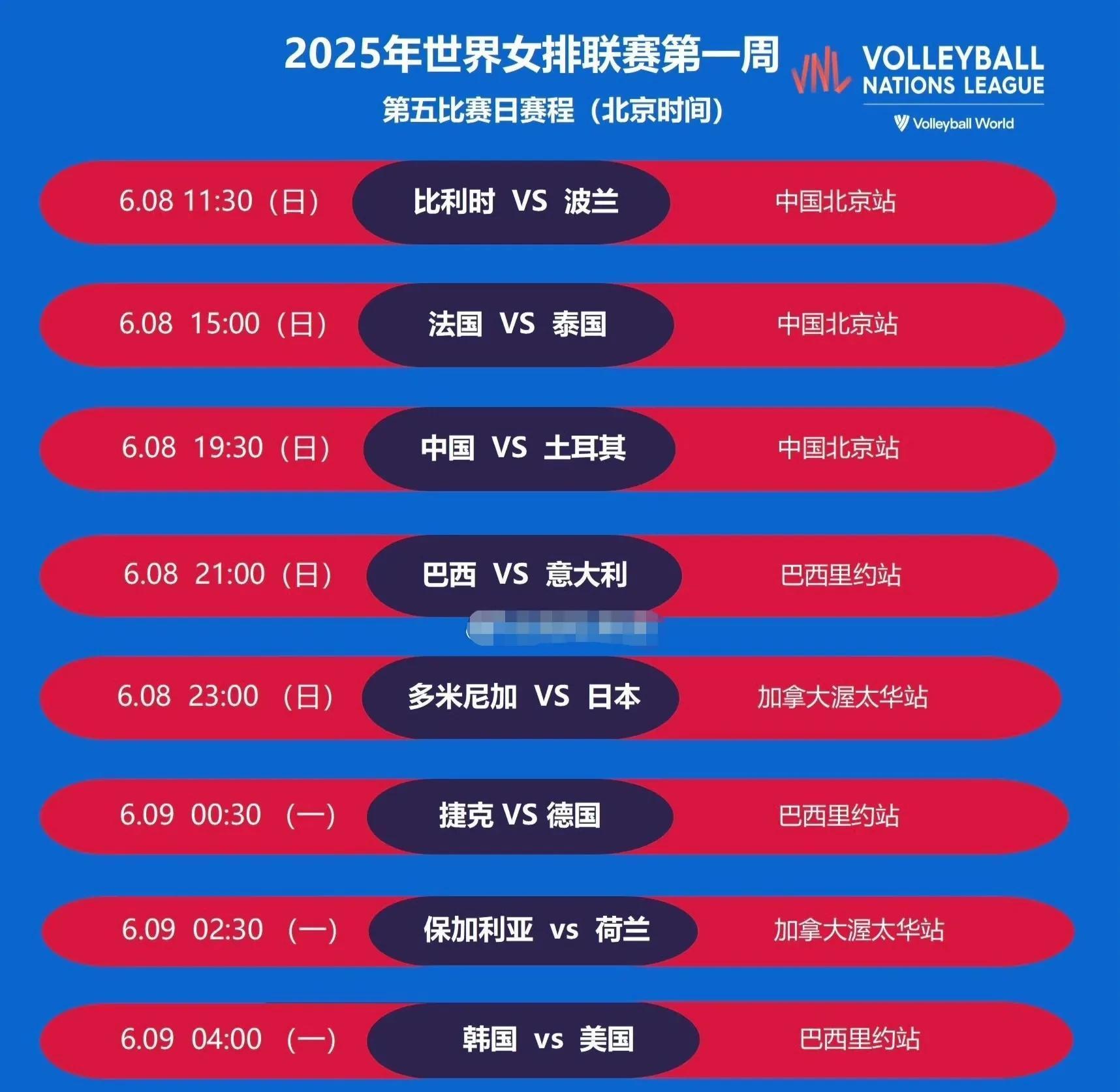 女排2周后开启复仇模式!美国站或4连胜总决赛名额占先